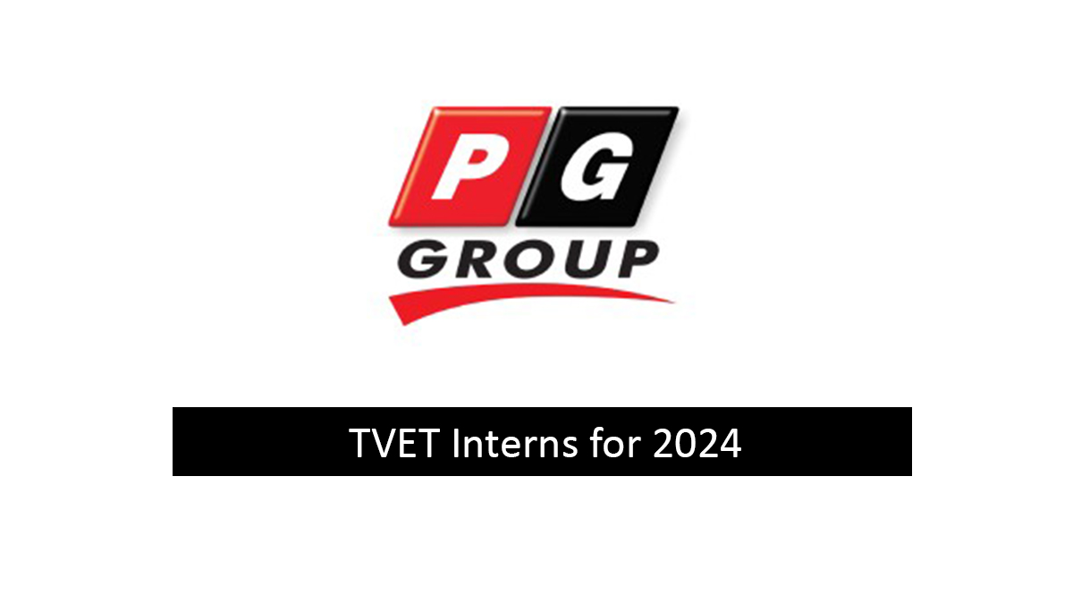 PG GROUP is selecting TVET Interns for 2024