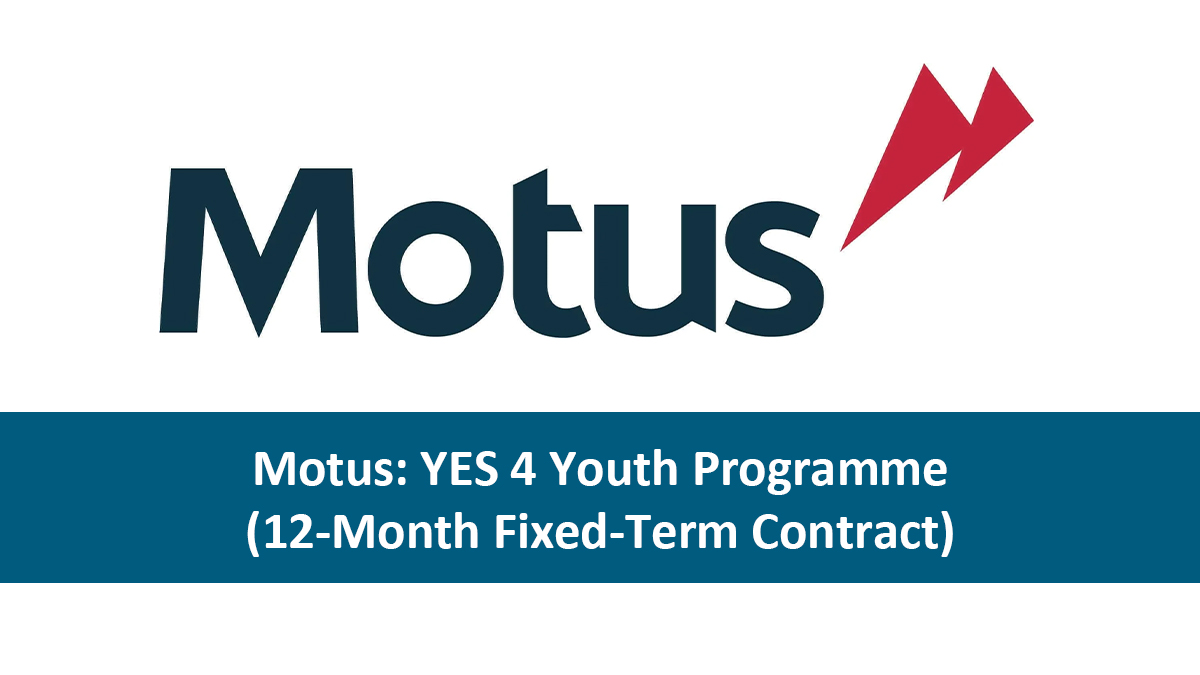 Youth Program (Year Fixed-Term Agreement) at Motus