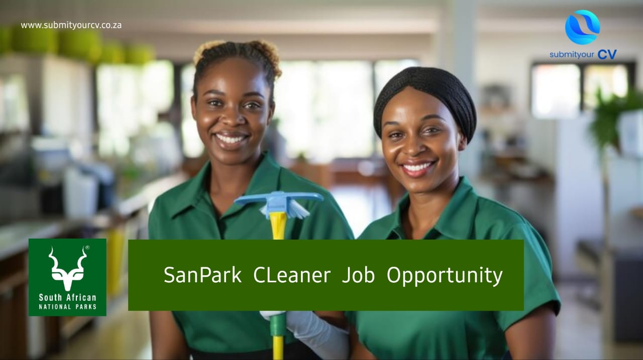 SANParks Jobs: Cleaner Position at Groenkloof National Park