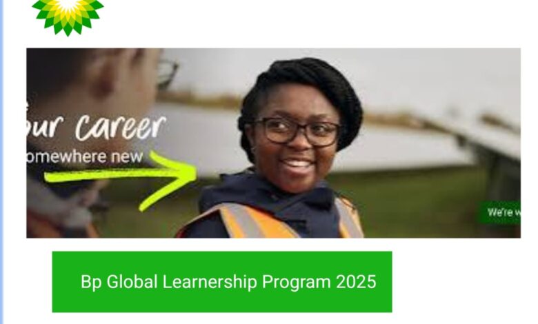 BP Global Learnerships Program 2025 – Apply Now for Energy Industry Training