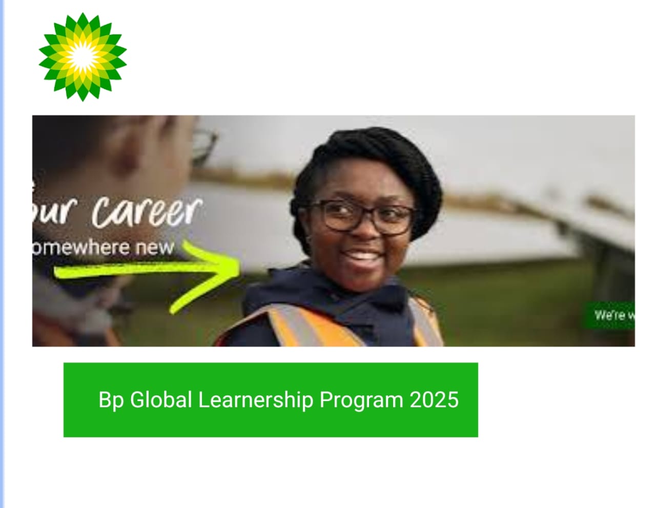 BP Global Learnerships Program 2025 – Apply Now for Energy Industry Training