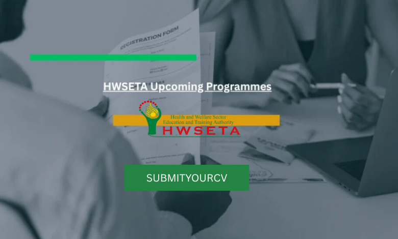 HWSETA Upcoming Programmes 2025 – Register for Skills Development