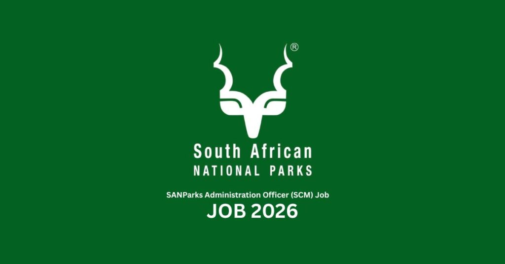 SANParks Administration Officer (SCM) Job