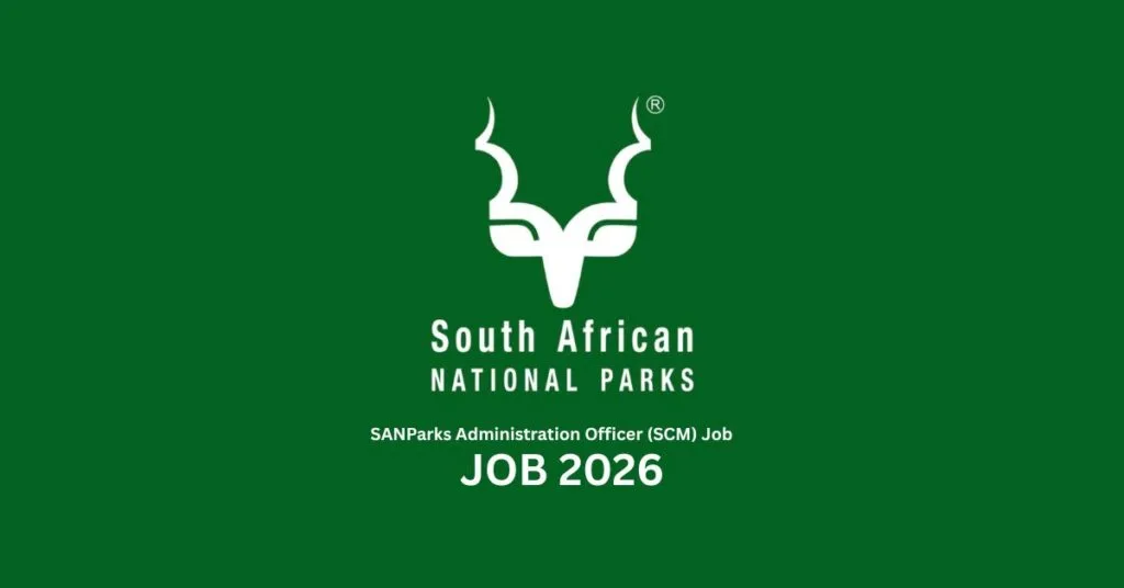 SANParks Administration Officer (SCM) Job