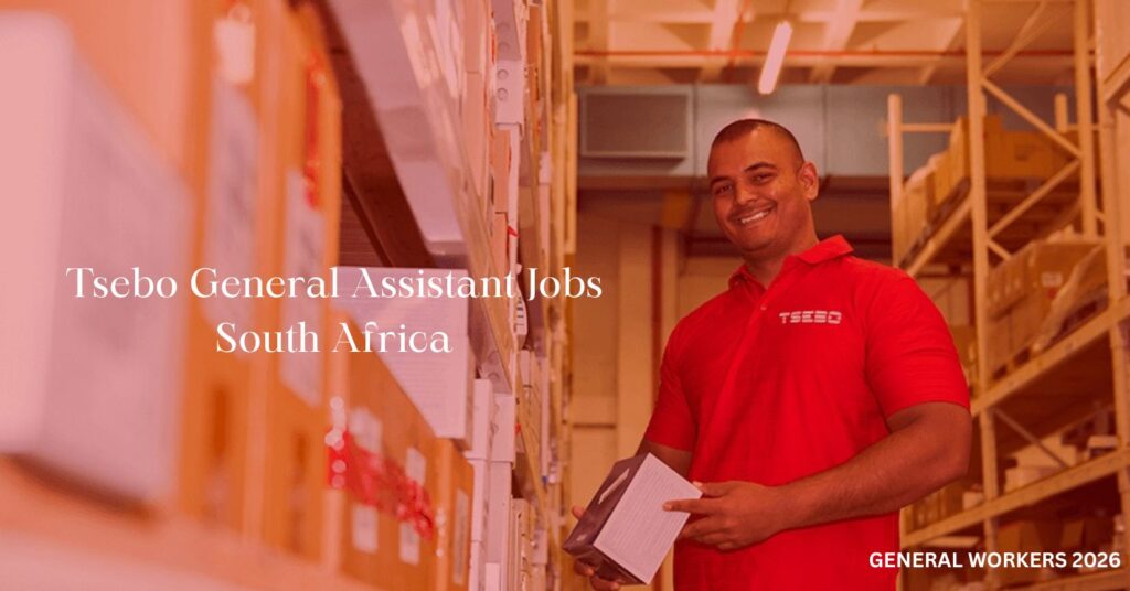 Tsebo General Assistant Jobs South Africa