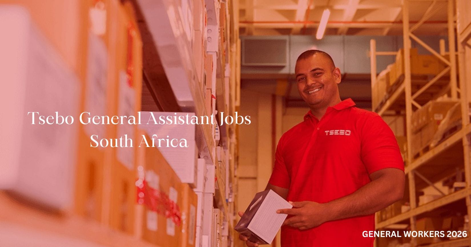 Tsebo General Assistant Jobs South Africa