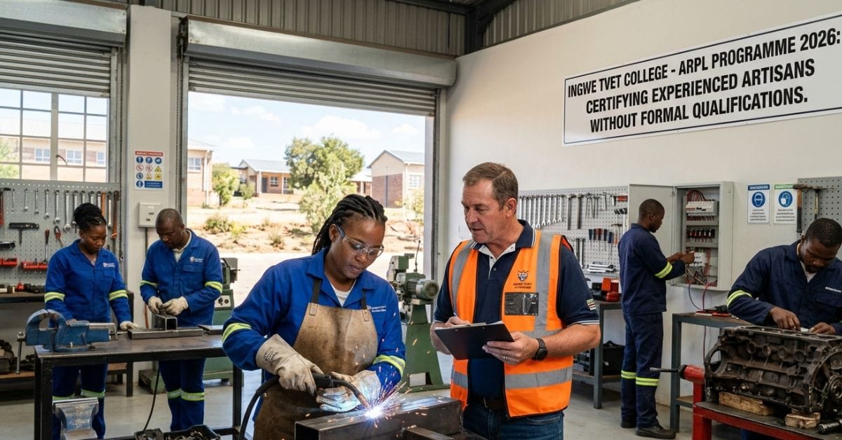 Ingwe TVET College ARPL Programme 2026