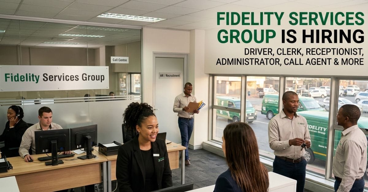 Fidelity Services Group Hiring