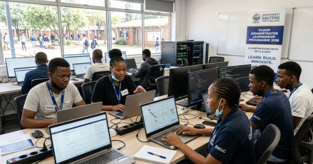 Cloud Administrator Learnership Programme 2026 South West Gauteng TVET College