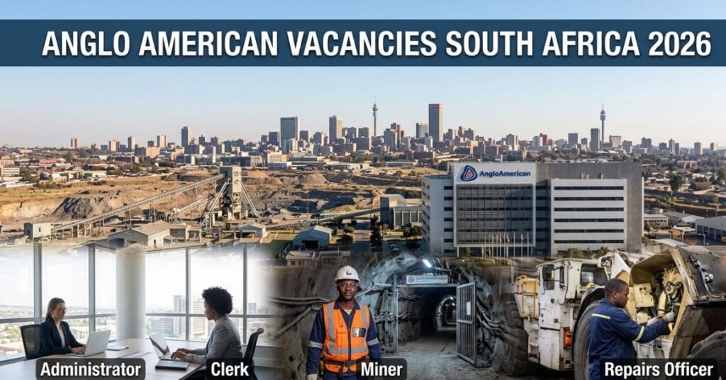 Anglo American vacancies South Africa 2026