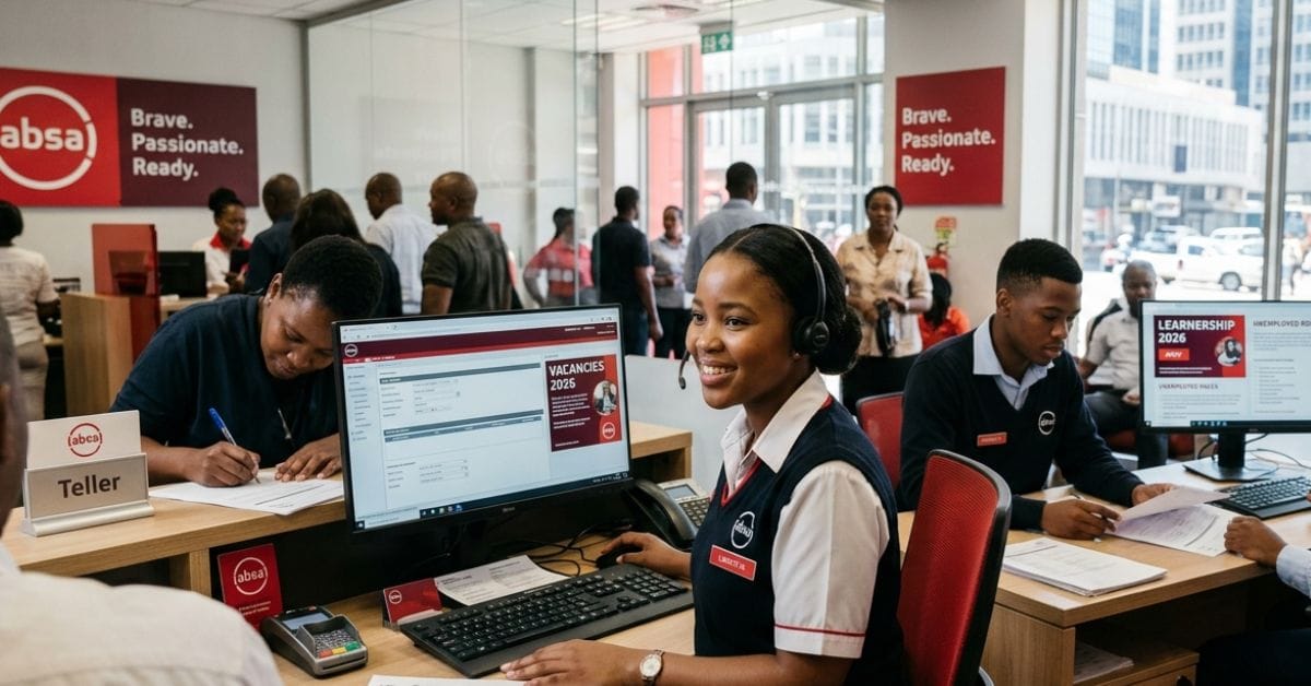 Absa Vacancies/Learnership 2026