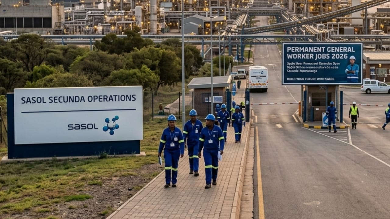 Sasol General Worker Jobs 2026