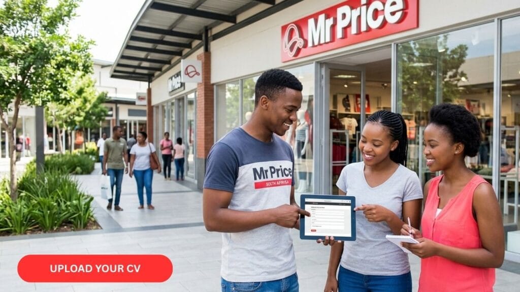 How to register my CV at Mr Price