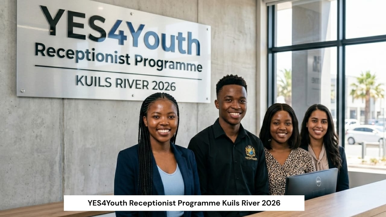 YES4Youth Receptionist Programme Kuils River 2026