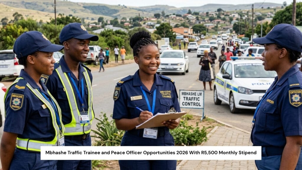 Mbhashe Traffic Trainee and Peace Officer Opportunities 2026