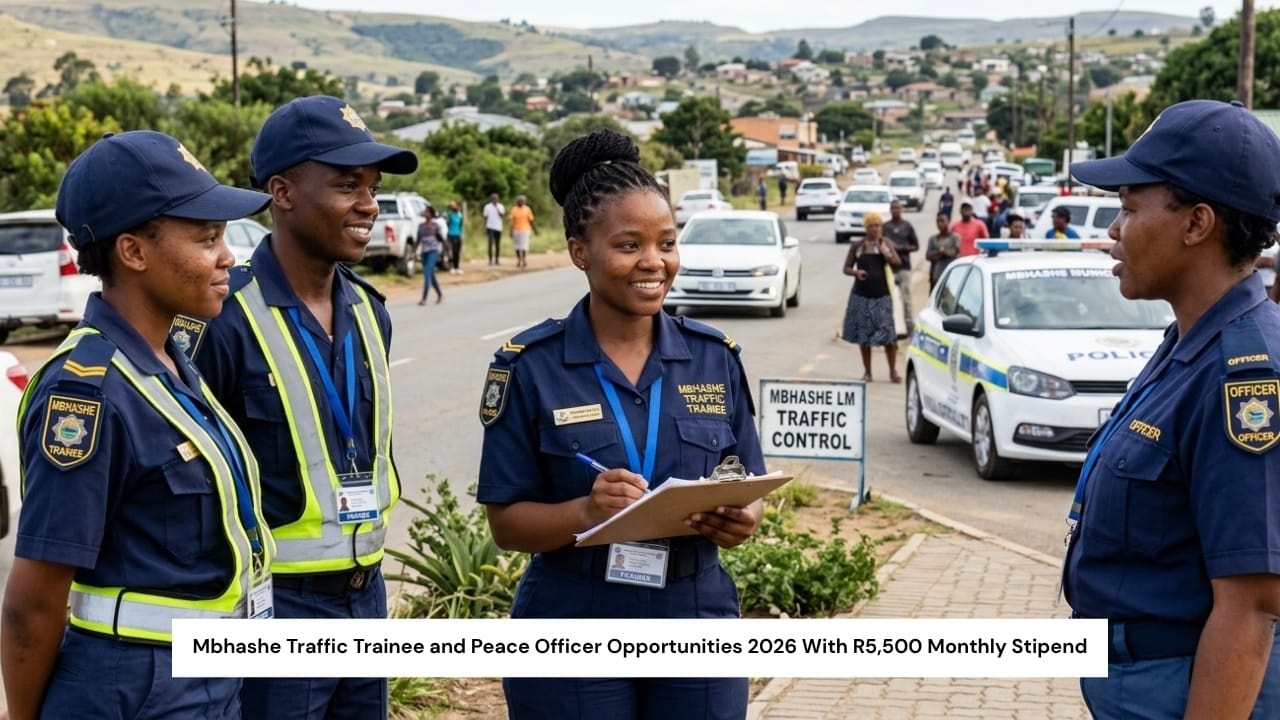 Mbhashe Traffic Trainee and Peace Officer Opportunities 2026