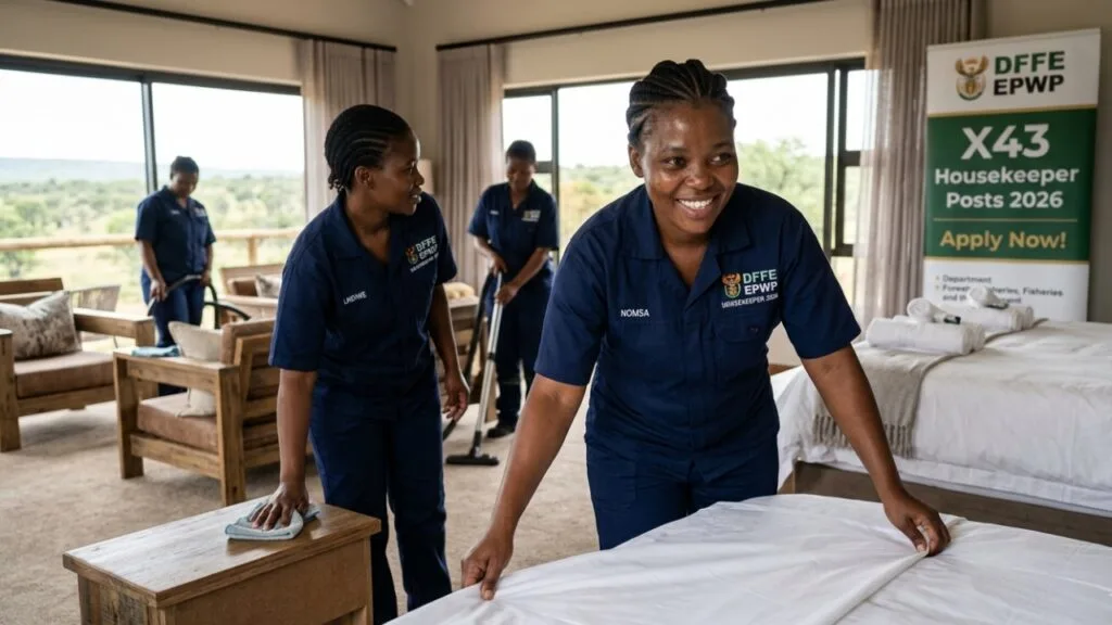 DFFE EPWP Housekeeper Jobs