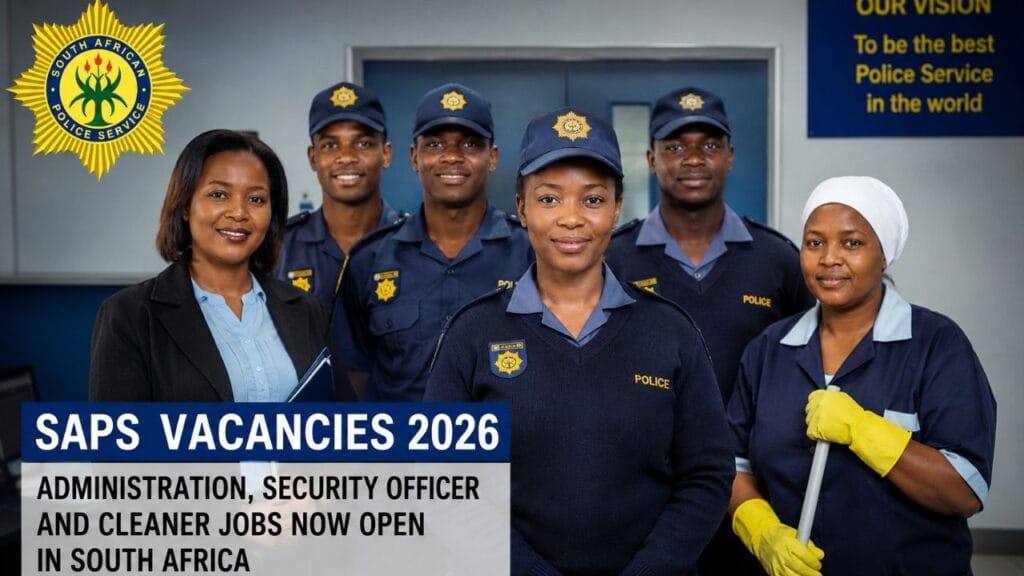 SAPS Vacancies Government Jobs