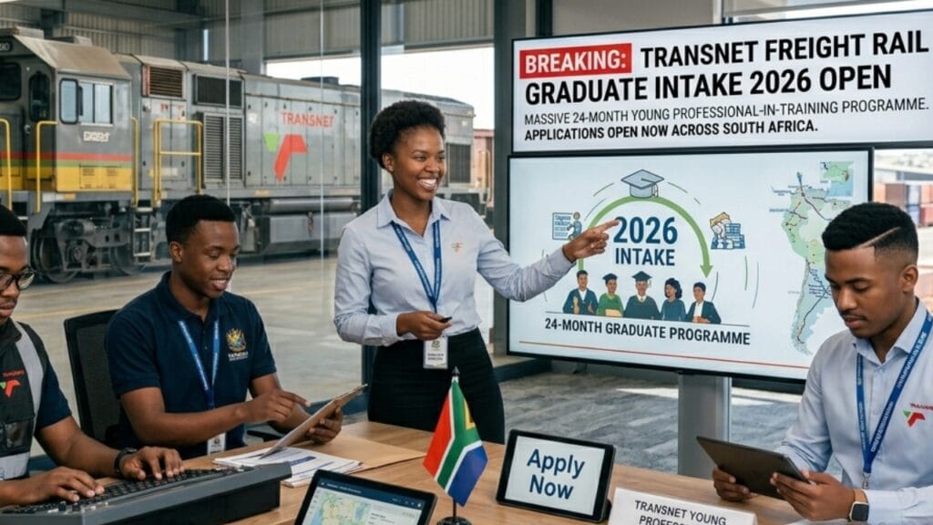 Transnet Freight Rail Young Professional-in-Training Programme 2026
