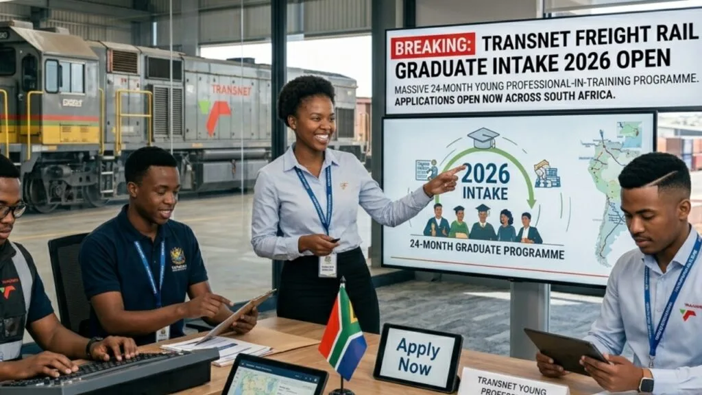 Transnet Freight Rail Young Professional-in-Training Programme 2026