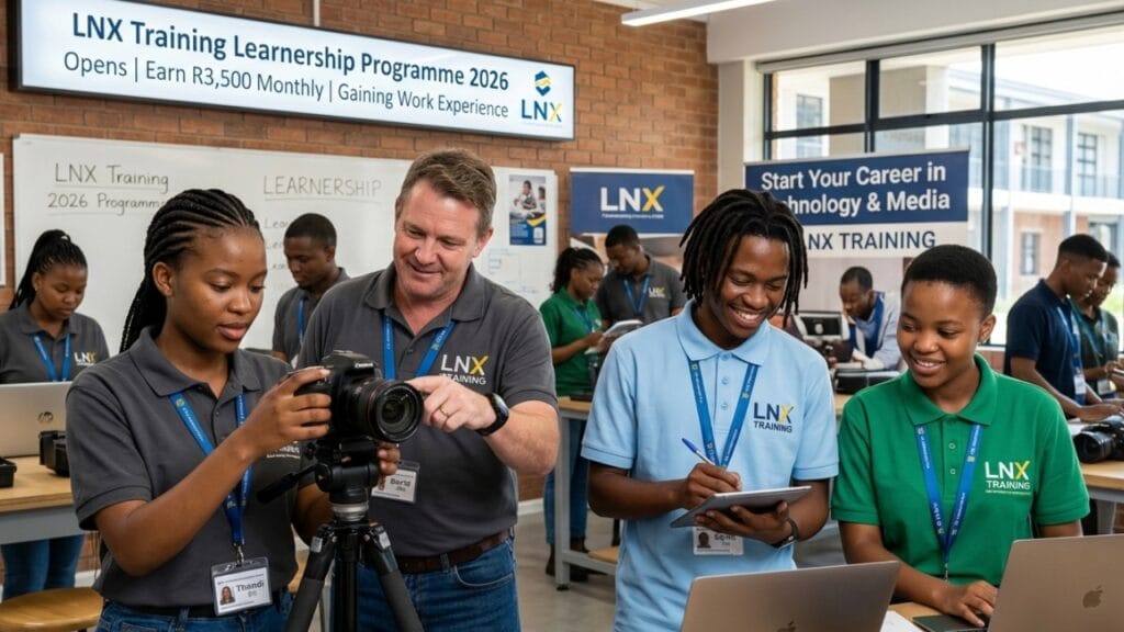 LNX Training Learnership Programme 2026 Opens: Earn R3,500 Monthly While Gaining the Work Experience Employers Want