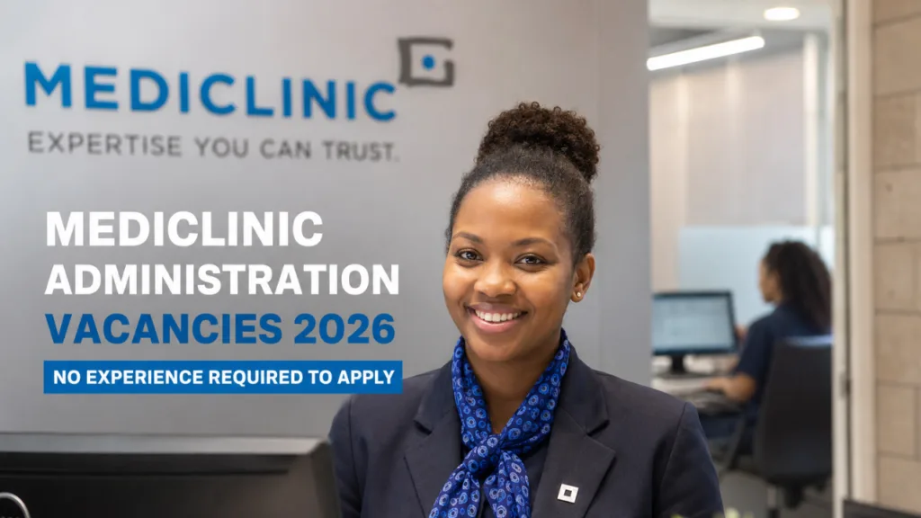 Mediclinic Administration Vacancies 2026
