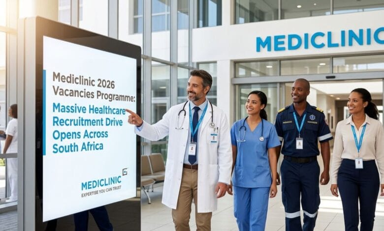 Mediclinic 2026 Vacancies Programme