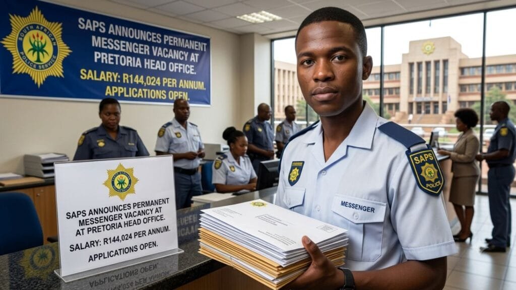 SAPS Permanent Messenger Vacancy