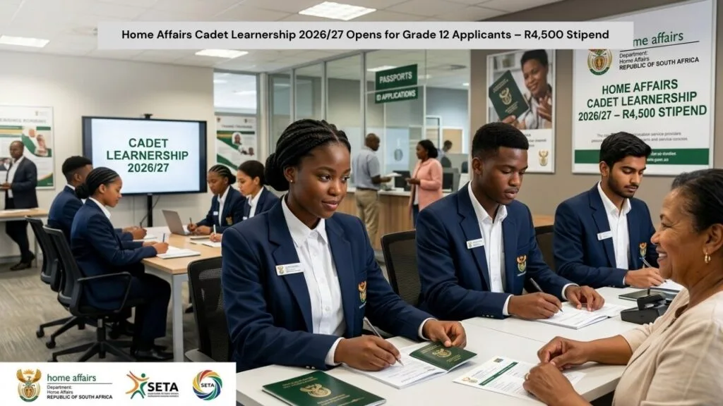 Home Affairs Cadet Learnership