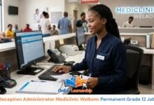 Reception Administrator Mediclinic Welkom