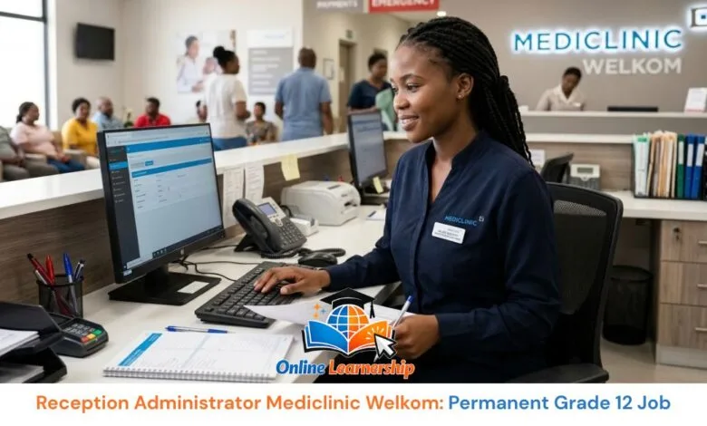 Reception Administrator Mediclinic Welkom