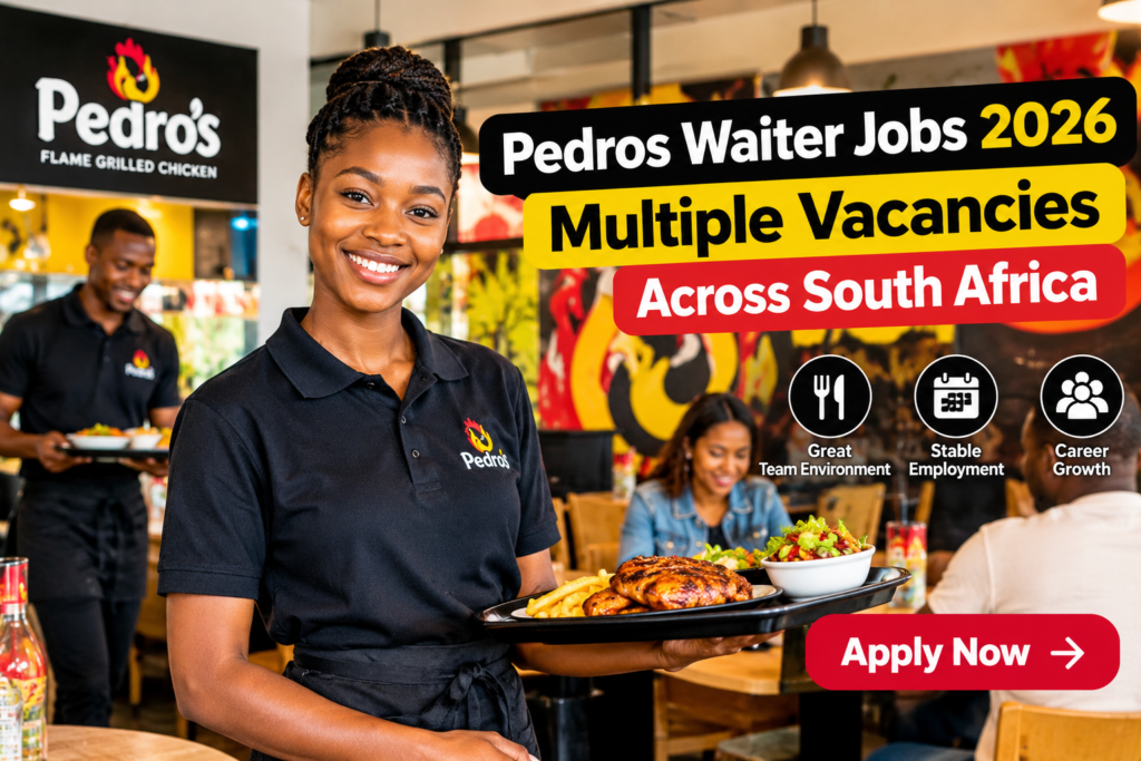 Pedros Waiter Jobs 2026