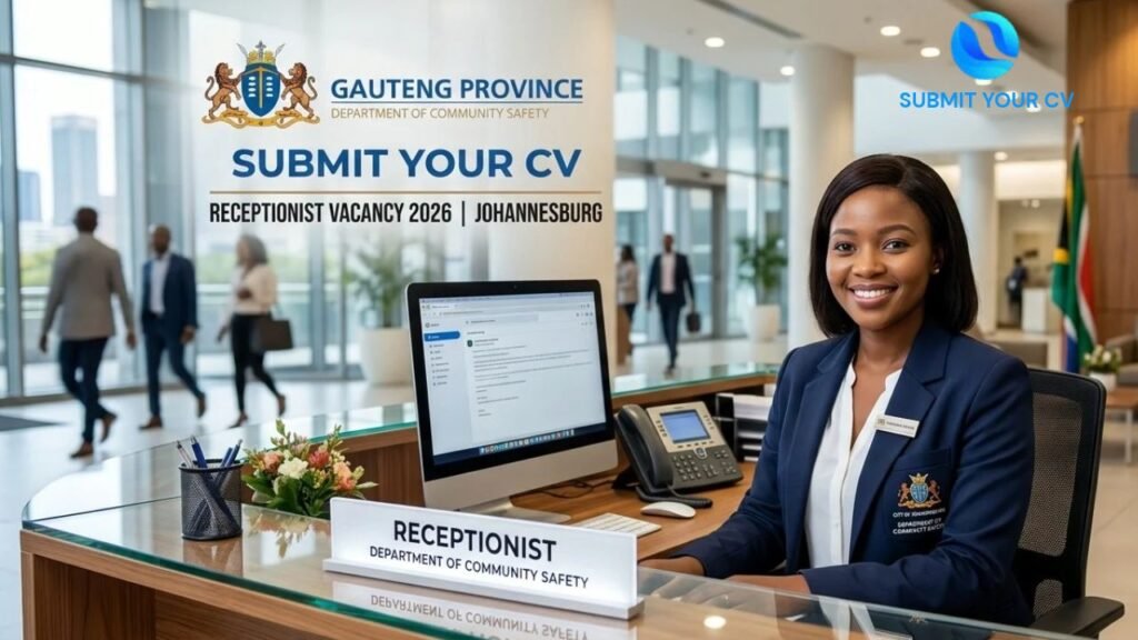 SUBMITYOURCV Receptionist Vacancy 2026