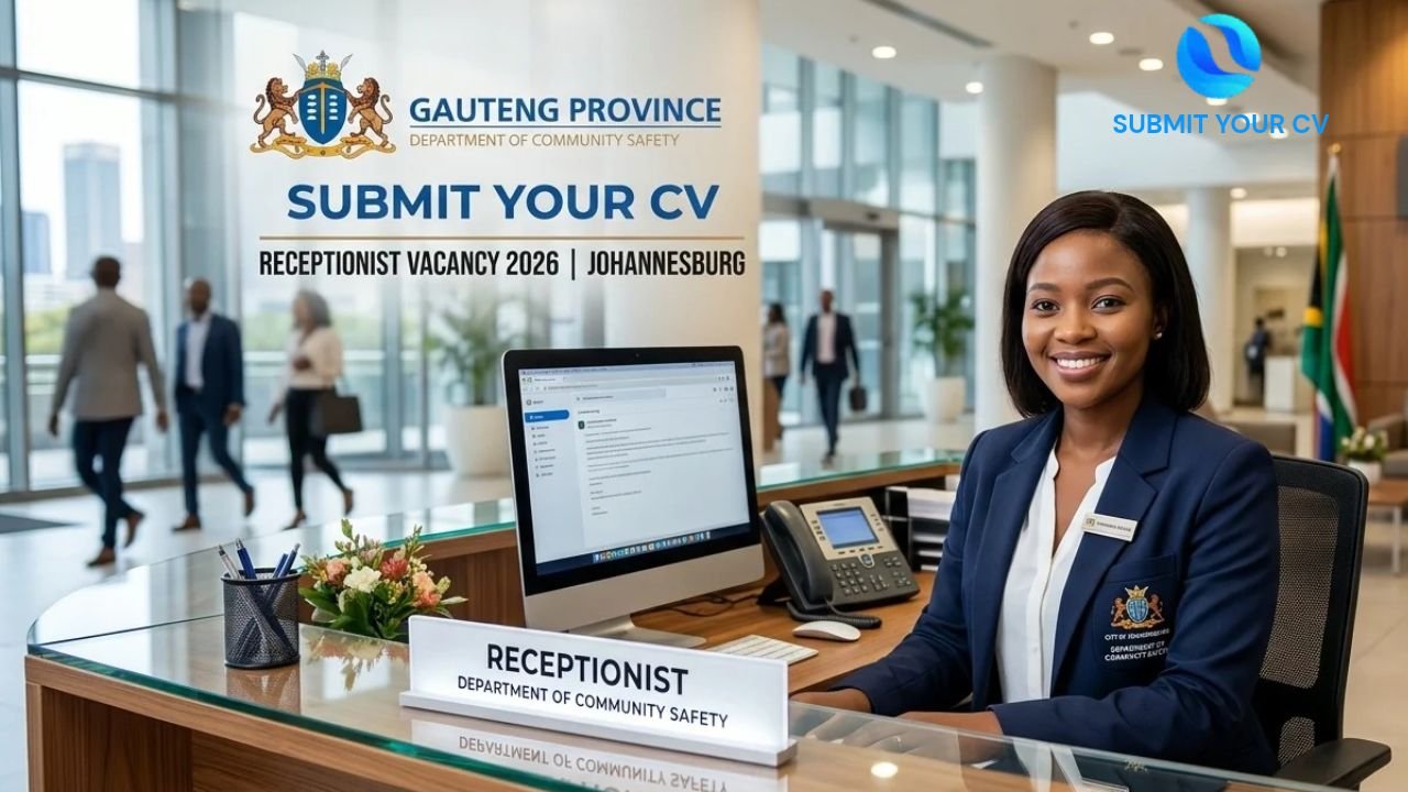 SUBMITYOURCV Receptionist Vacancy 2026